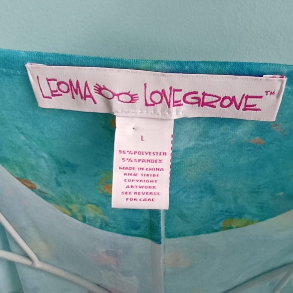 EUC Leoma Lovegrove Colorful Top - Women's Size Large - Picture 7 of 8